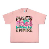 Salmon just a girl boss building her empire Urban Heavy Tee - texasbilliewilder