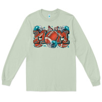 Matcha mom american football Long Sleeve Tee - Zillion Design Studio