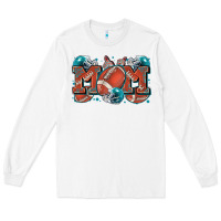 White mom american football Long Sleeve Tee - Zillion Design Studio