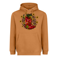 Meerkat boots wood slice ornament Heavyweight Hoodie - JahusDesignShop