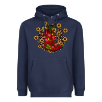 Navy boots wood slice ornament Heavyweight Hoodie - JahusDesignShop