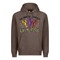 Coffee my favorite season is crawfish Premium Hoodie - MaliasSmallBusiness