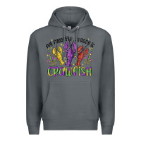 Rock my favorite season is crawfish Premium Hoodie - MaliasSmallBusiness