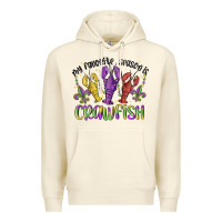 Sandshell my favorite season is crawfish Premium Hoodie - MaliasSmallBusiness