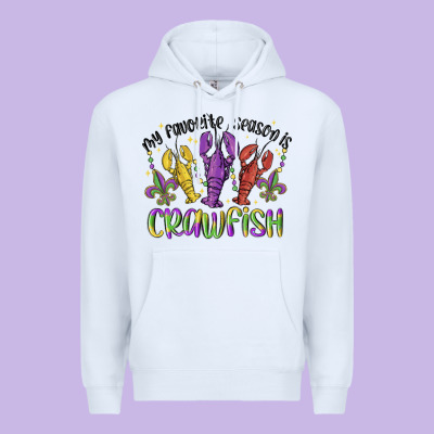 My Favorite Season Is Crawfish Premium Hoodie Designed By Maliassmallbusiness