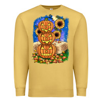 Antique Gold pumpkin sunflower Premium Sweatshirt - JahusDesignShop
