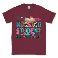 Burgundy nursing student Classic Tee - Zillion Design Studio