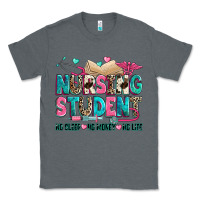 Charcoal Heather nursing student Classic Tee - Zillion Design Studio