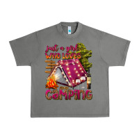 Tornado just a girl who loves camping Urban Heavy Tee - texasbilliewilder