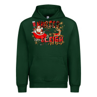 Forest Green nurses sleigh all day Urban Hoodie - MaliasSmallBusiness