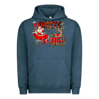 Pigment Midnight Navy nurses sleigh all day Urban Hoodie - MaliasSmallBusiness