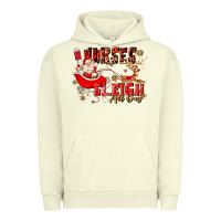 Pigment Pistachio nurses sleigh all day Urban Hoodie - MaliasSmallBusiness