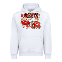 White nurses sleigh all day Urban Hoodie - MaliasSmallBusiness