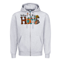Welcome To Our Home Zipper Hoodie | Teevron