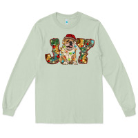 Matcha bulldog christmas joy Long Sleeve Tee - RanaPortraitStore