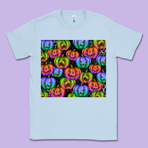 Halloween Pumpkins Classic Tee Designed By Texasbilliewilder