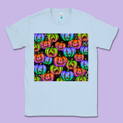 Halloween Pumpkins Classic Tee Designed By Texasbilliewilder