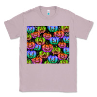 Lilac Halloween Pumpkins Classic Tee - texasbilliewilder