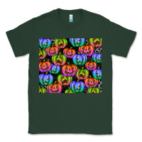 Sports Green Halloween Pumpkins Classic Tee - texasbilliewilder