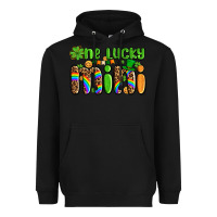 Black st patricks one lucky mini Heavyweight Hoodie - AdoDesignShop