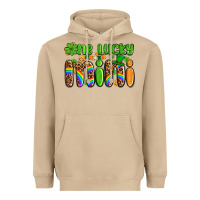 Mushroom st patricks one lucky mini Heavyweight Hoodie - AdoDesignShop