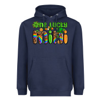 Navy st patricks one lucky mini Heavyweight Hoodie - AdoDesignShop