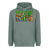 Sage st patricks one lucky mini Heavyweight Hoodie - AdoDesignShop