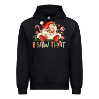 Black i saw that Urban Hoodie - MaliasSmallBusiness