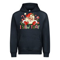 Navy i saw that Urban Hoodie - MaliasSmallBusiness