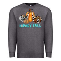 Charcoal Heather howdy fall Premium Sweatshirt - JahusDesignShop