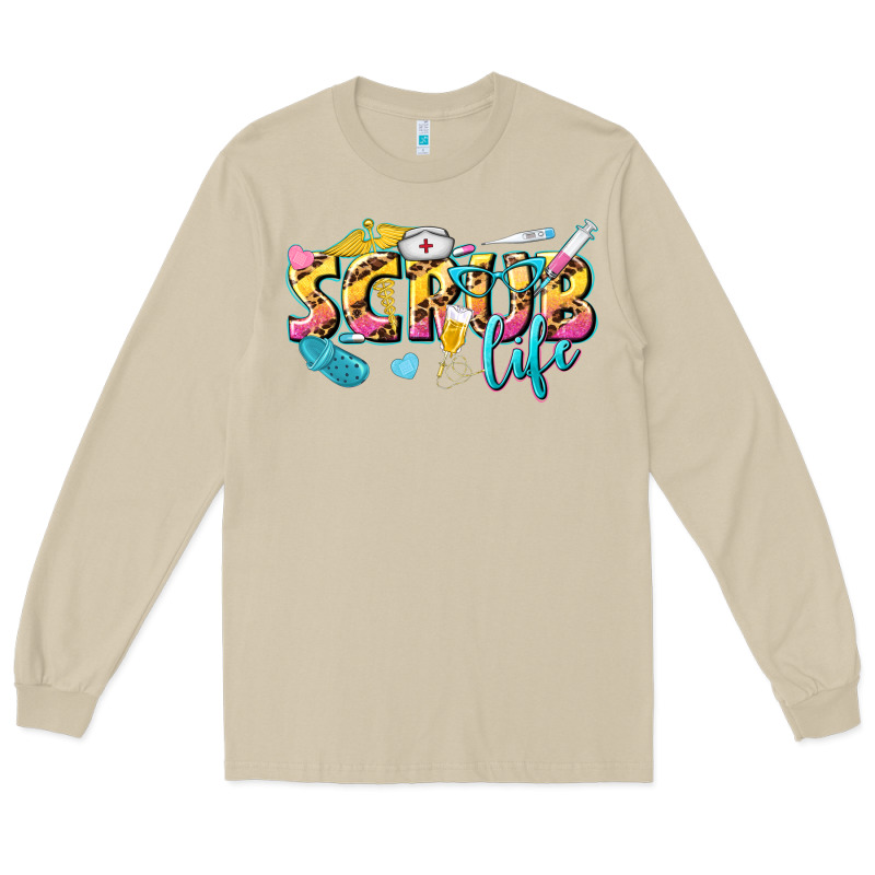 Scrub Life Long Sleeve Tee by texasbilliewilder | Teevron