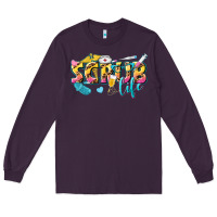 Plum scrub life Long Sleeve Tee - texasbilliewilder