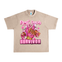 French Oak Breast Cancer survivor afro girl sneakers Urban Heavy Tee - RanaPortraitStore