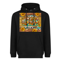 Black western hello fall tumbler Heavyweight Hoodie - Artiststas