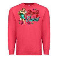 Cardinal stupid cupid Premium Sweatshirt - AdoDesignShop