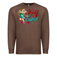 Chestnut stupid cupid Premium Sweatshirt - AdoDesignShop