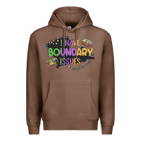 Chestnut ı have boundary ıssues Premium Hoodie - MaliasSmallBusiness