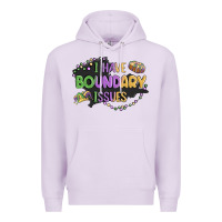 Lilac ı have boundary ıssues Premium Hoodie - MaliasSmallBusiness