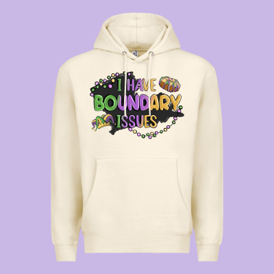 ı Have Boundary ıssues Premium Hoodie Designed By Maliassmallbusiness