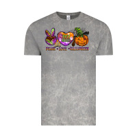 Cloud Rock peace love halloween Vintage Tee - BarkalooDesign