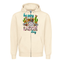 Sandshell Happy Easter Day Rodeo Zipper Hoodie - Neo Western