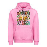 Fuchsia Pink its the most wonderful time for a year Urban Hoodie - MaliasSmallBusiness