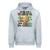 Heather Grey its the most wonderful time for a year Urban Hoodie - MaliasSmallBusiness