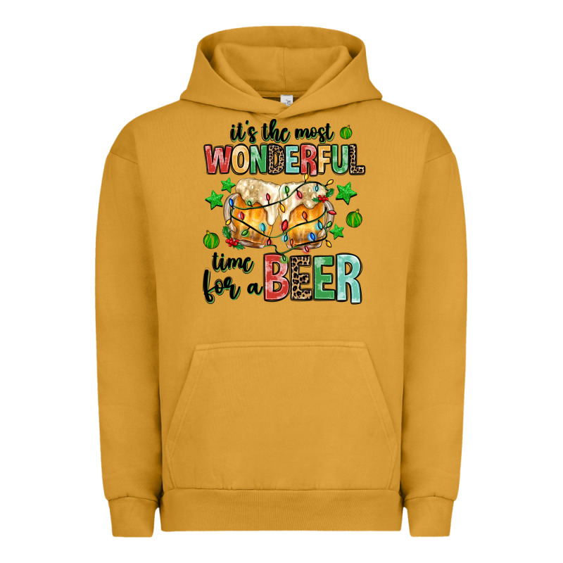 Its The Most Wonderful Time For A Year Urban Hoodie by MaliasSmallBusiness | Teevron