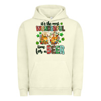 Pigment Pistachio its the most wonderful time for a year Urban Hoodie - MaliasSmallBusiness