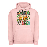 Pigment Salmon its the most wonderful time for a year Urban Hoodie - MaliasSmallBusiness