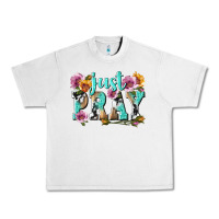 Lunar Rock just pray Urban Heavy Tee - texasbilliewilder