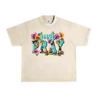 Sandshell just pray Urban Heavy Tee - texasbilliewilder