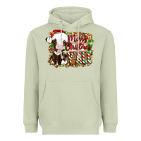 Matcha merry christmas y'all cow Heavyweight Hoodie - Artiststas