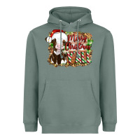 Sage merry christmas y'all cow Heavyweight Hoodie - Artiststas